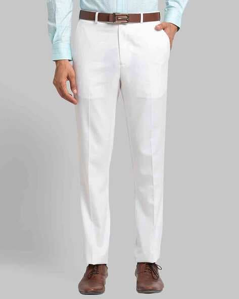 Raymond Terrywool Green solid Premium trouser fabric