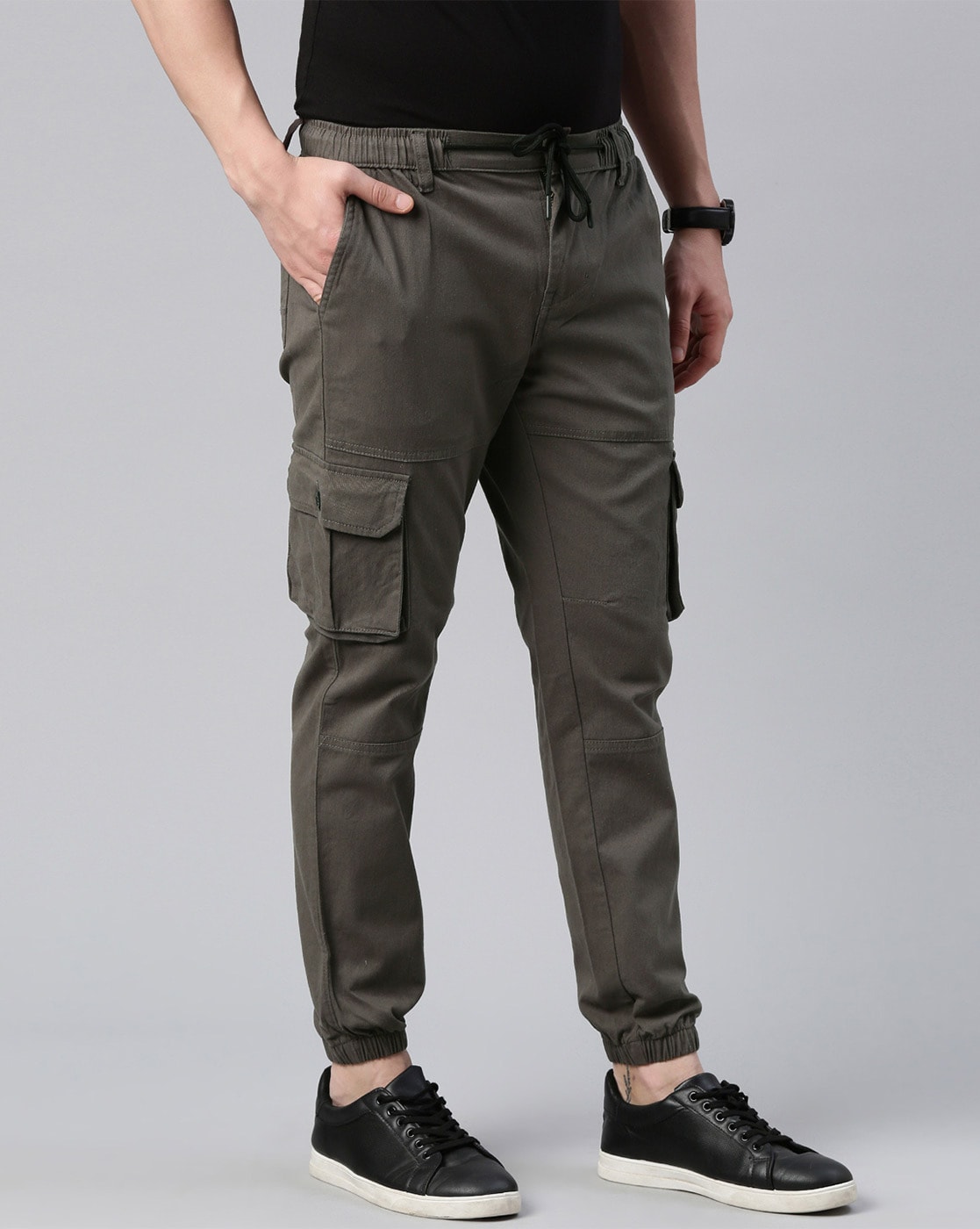 Amazon.com: uojfnhb Cargo Pants for Men 2023 Fashion Drawstring Elastic  Waist Sweatpants Casual Slim Fit Overalls Trousers with Pockets Army Green  : Sports & Outdoors