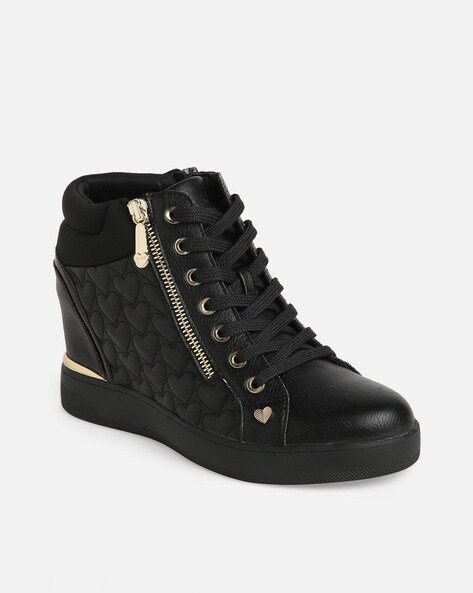 Aldo wedge outlet trainers uk