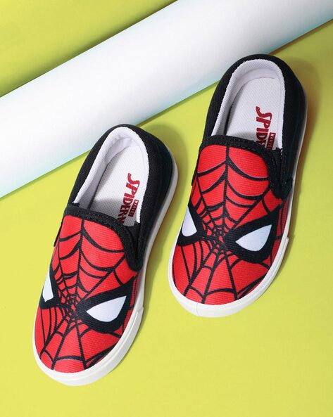 Spiderman slip cheap on shoes