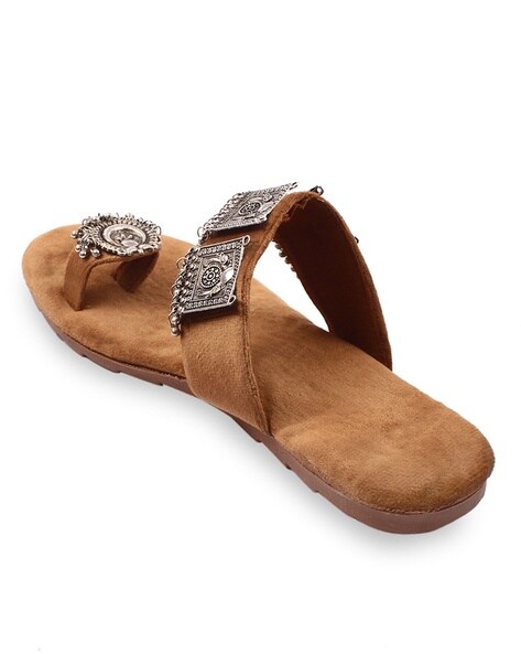 Leather slip on sandals womens new arrivals