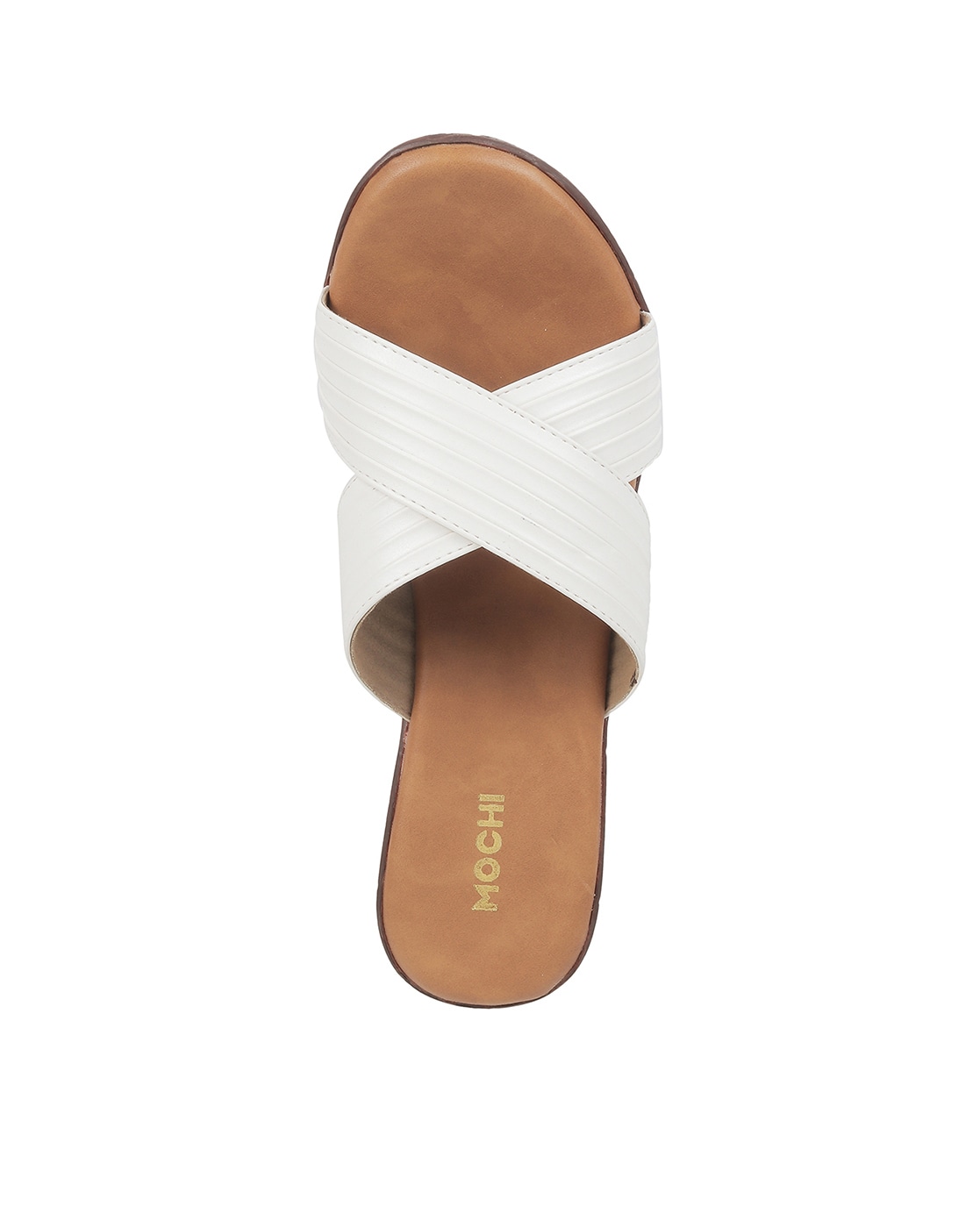 Buy Mochi Women White Casual Sandals Online | SKU: 33-3141-16-36 – Mochi  Shoes