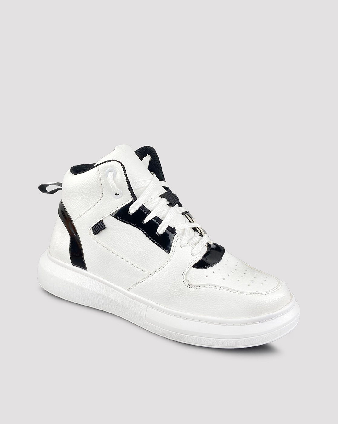 White | High-top Dance Sneaker – Fuego, Inc.