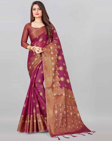 Pure Organza Silk Sarees