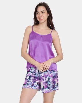 Buy Purple Night&LoungeWearSets for Women by Zivame Online