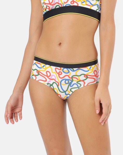 Printed Hipster Panties