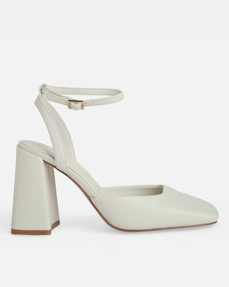 Dreamy White Stiletto HEEL – Schön Zapato