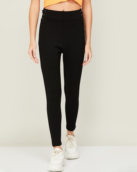 High-Rise Relaxed Fit Pants