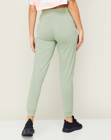 Missguided green online joggers