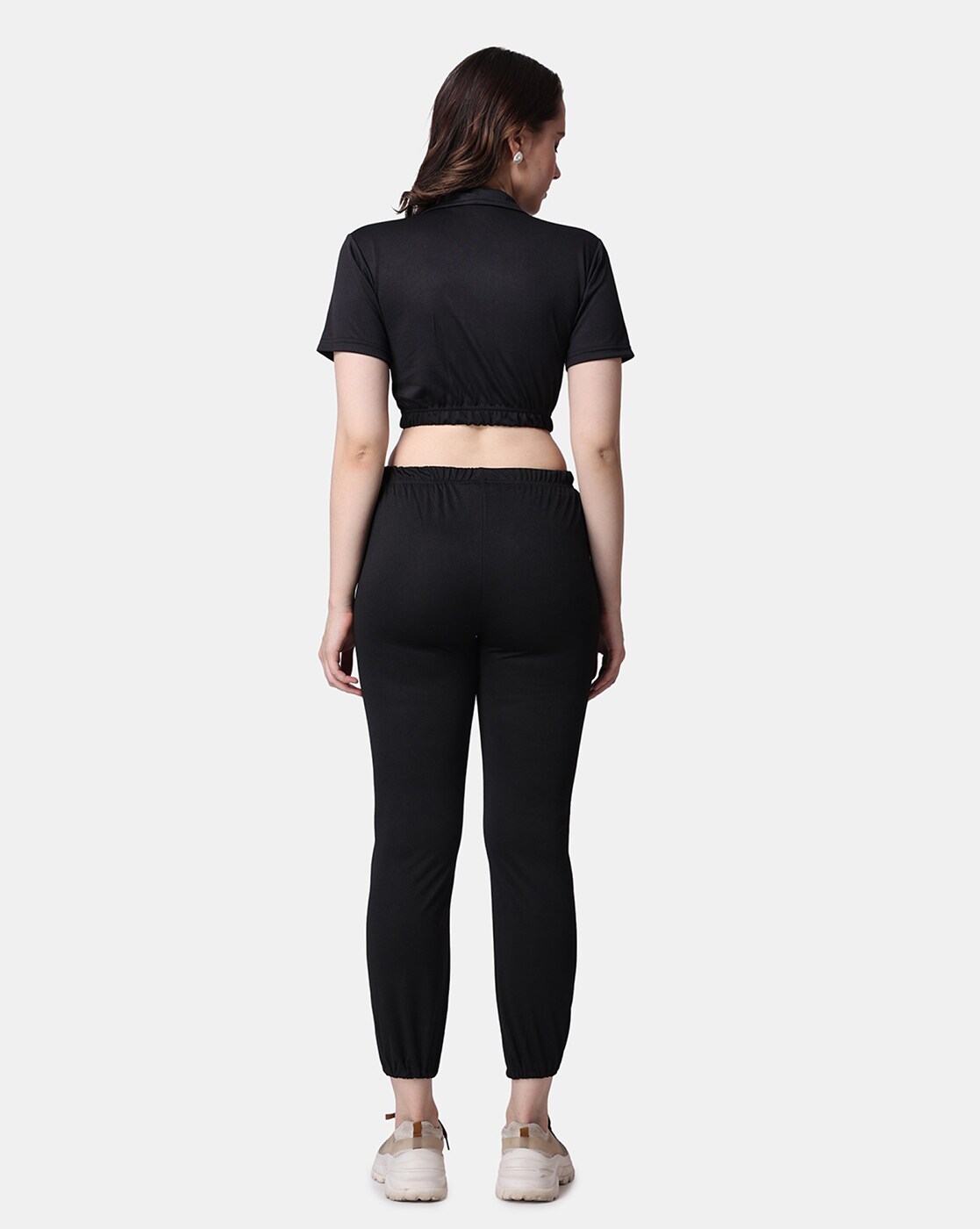 Amazon.com: Lettuce Edge Crop Top & Leggings Set (black, small) : Clothing,  Shoes & Jewelry