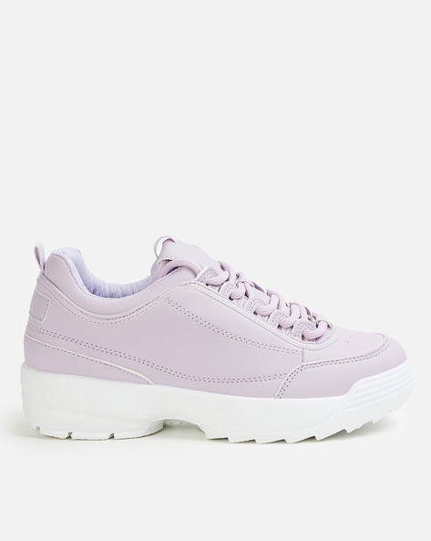 Womens Fila Disruptor 2 Premium Athletic Shoe - Lavender Rose