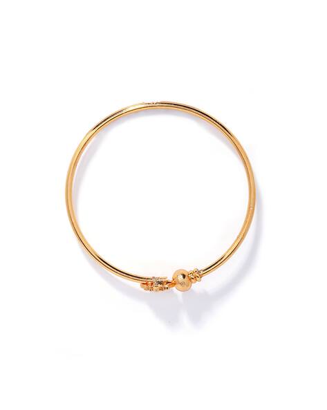 Pack of Stone-Studded Classic Bangles