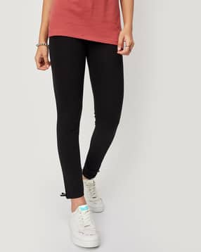 max Girls Solid Full-Length Leggings-picture-46