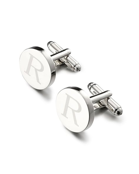 Buy Silver-Toned Cufflinks & Tiepins for Men by Yellow Chimes