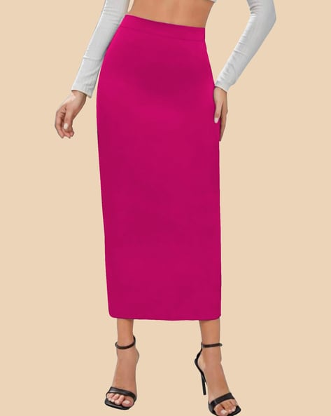 Pink Satin High Waisted Mini Skirt | Skirts | PrettyLittleThing