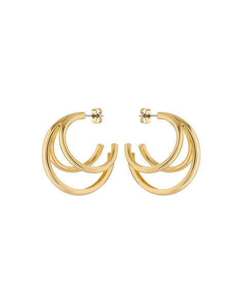 Buy 10k Solid Gold Tube Hoop Earrings, Thick Hoop Earrings, Real Gold  Chunky Tube Hoop Earrings, Classic Gold Hoop Earrings, Mothers Day Gift  Online in India - Etsy