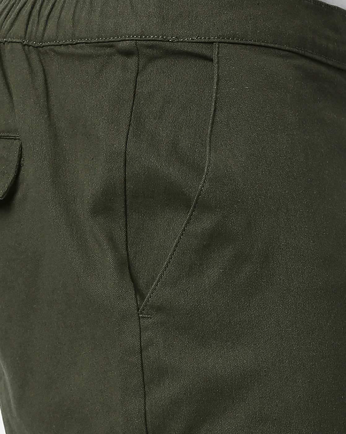 Thomas Scott Men Comfort Mid-Rise Easy Wash Cargo Trousers - Price History