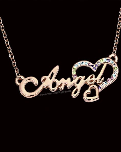 Engraved on sale necklaces cheap