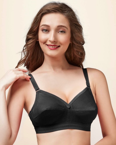 Cotton Non-Padded Bra with Bow
