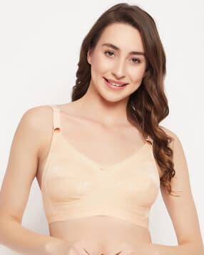 clovia Full-Coverage T-Shirt Bra with Lace Trim-picture-52