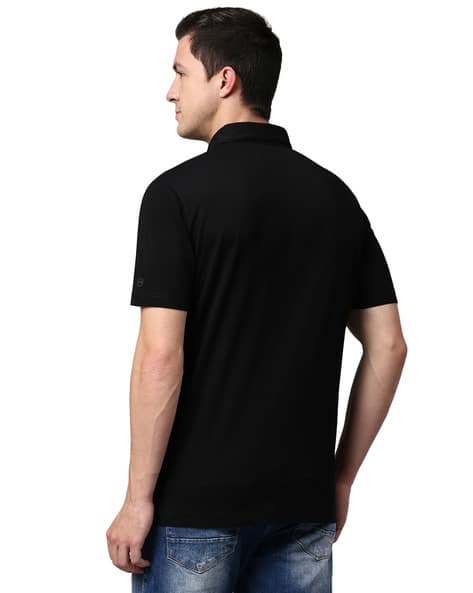 Buy Black Tshirts for Men by Slowave Online