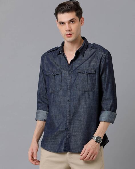 Roadster Cargo & Pocket shirts sale - discounted price | FASHIOLA INDIA-totobed.com.vn