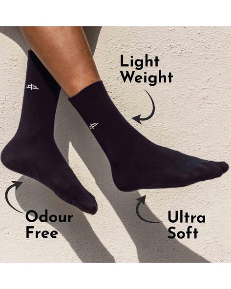 Buy Black Socks for Men by Heelium Online