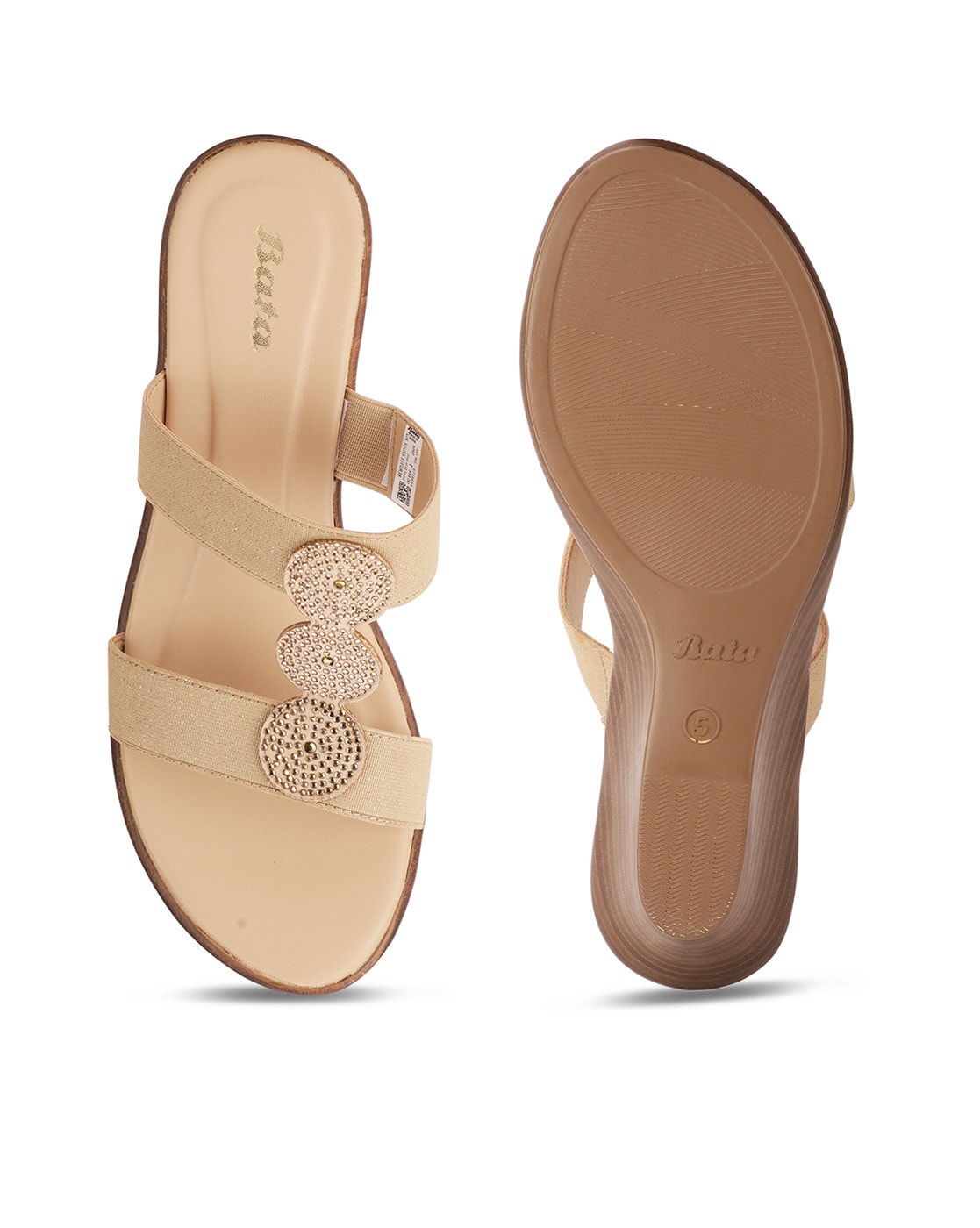 BATA Sandal For Women, Size 4, (5619750) : Amazon.in: Shoes & Handbags