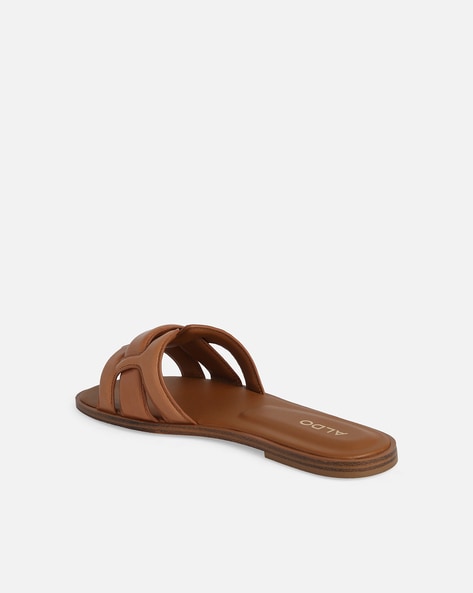 Aldo best sale leather slides