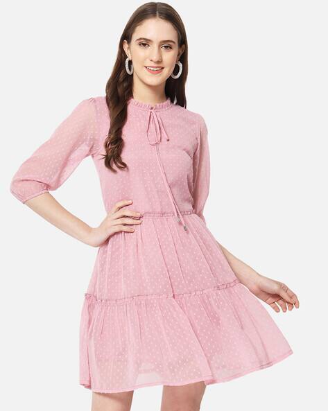 Buy Pink Dresses for Women by All Ways You Online | Ajio.com
