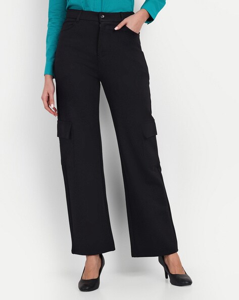 Stretchable Relaxed Fit Trousers