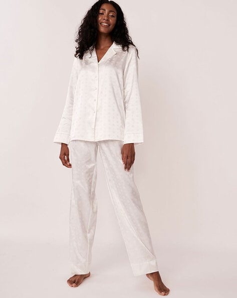 Buy White Night LoungeWearSets for Women by La Vie En Rose Online