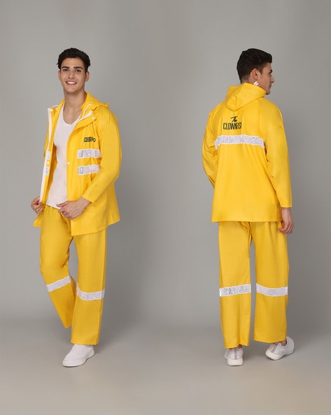 Buy Yellow Rainwear and Windcheaters for Men by THE CLOWNFISH