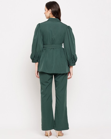 Buy Green Suit Sets for Women by FASHFUN CLOTHING Online