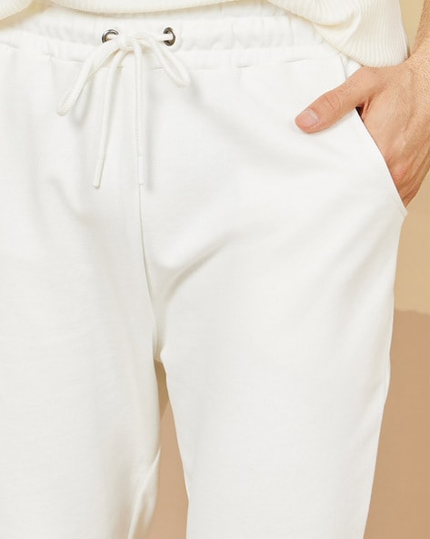 Buy White Track Pants for Men by Styli Online