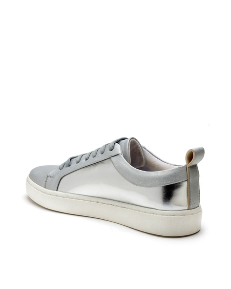 Apply for silver on sale sneakers