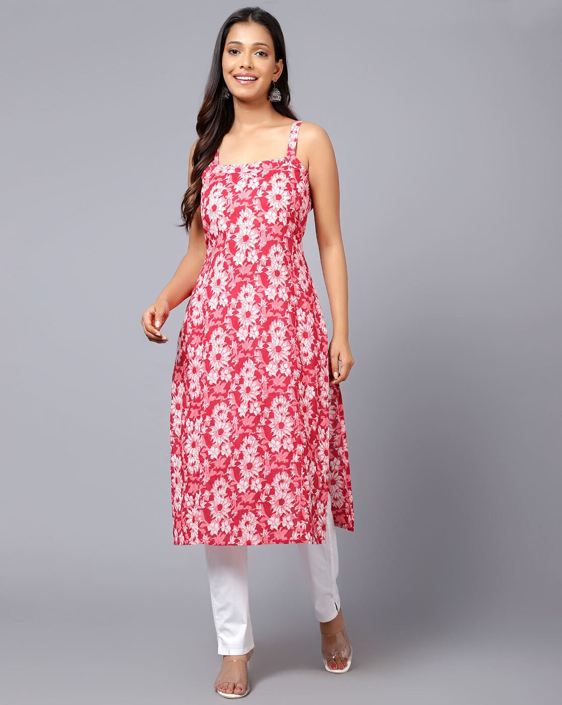 Discover 85+ pink color kurti online super hot - thtantai2