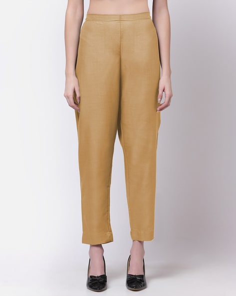Buy Beige Trousers & Pants for Women by Broadstar Online | Ajio.com-anthinhphatland.vn