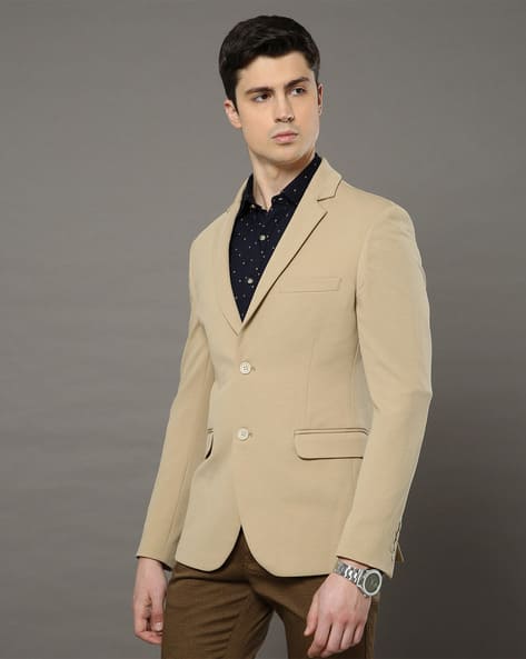 Slim Fit Double-Breasted Blazer