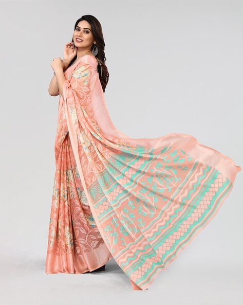 Peach Soft Banarasi Silk Wedding Saree With Designer Blouse at Rs 5830.00 |  Soft Silk Saree | ID: 2851629086348
