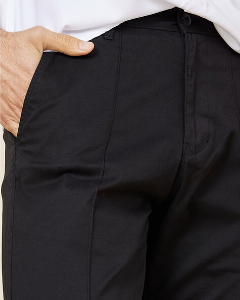 Selected Slim Fit Men Black Trousers  Buy Selected Slim Fit Men Black  Trousers Online at Best Prices in India  Flipkartcom