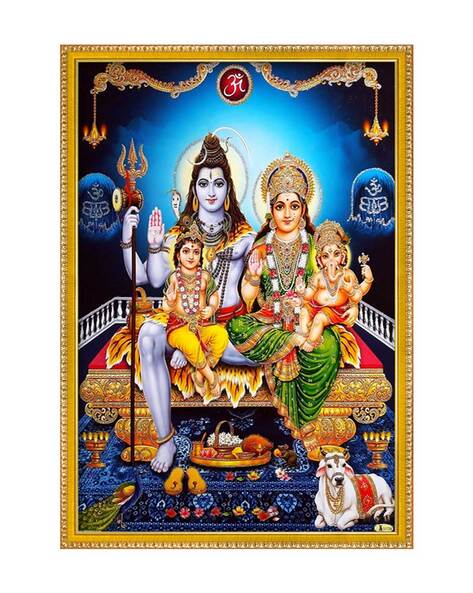 Buy AUTOEASY Shiv Parivar Idol for Car Dashboard murti Shiv Idol for Home  Lord Shiv Decorative Spiritual Gift Item & Statue for Temple Pooja Home  Decor Office Study Table Online at Low