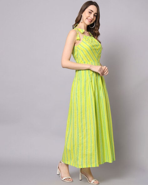 Green dress outlet design