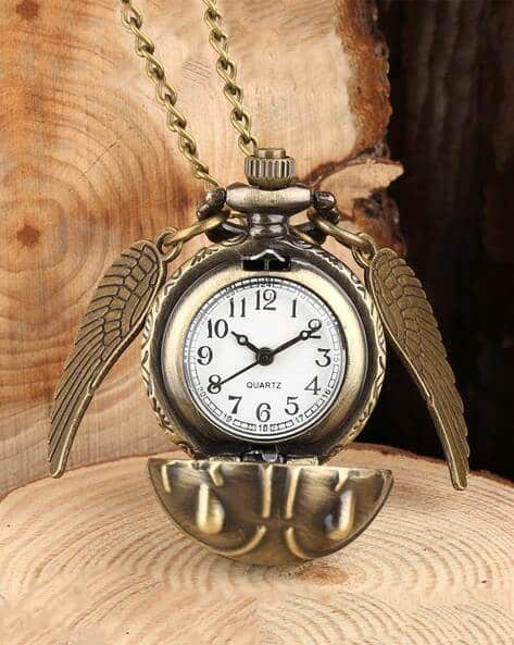 Kairangi by Yellow Chimes Harry Potter Pocket Watch Pendant with Chain