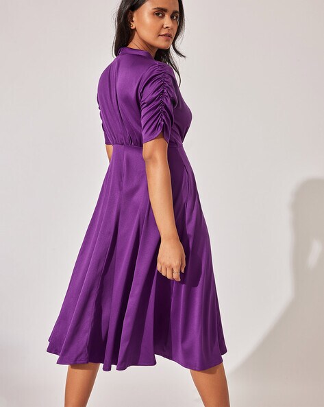 Buy Purple Dresses for Women by The Label Life Online