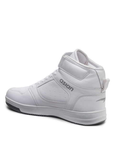 High top on sale sneakers without laces