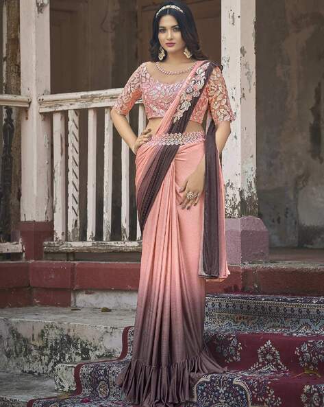 SWEETY FASHION VEDHA READYMADE SAREES BUY PRE STITCHED SAREES ONLINE IN  INDIA - textiledeal.in