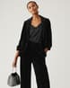 Blazer Femme Marks And Spencer - Taille 42 - Noir - Occasion Très Bon état