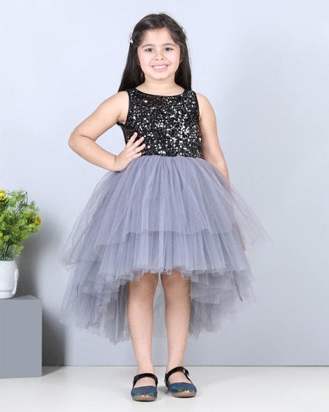 Buy Coral Dresses & Frocks for Girls by TOY BALLOON Online | Ajio.com