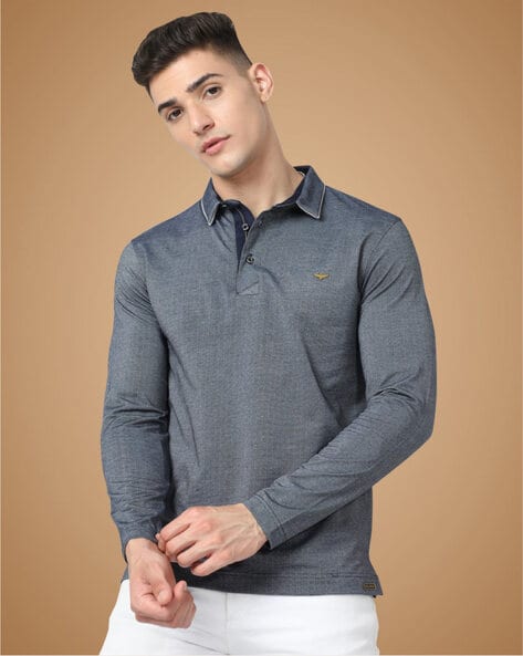 Men's Long Sleeve Polo Shirts